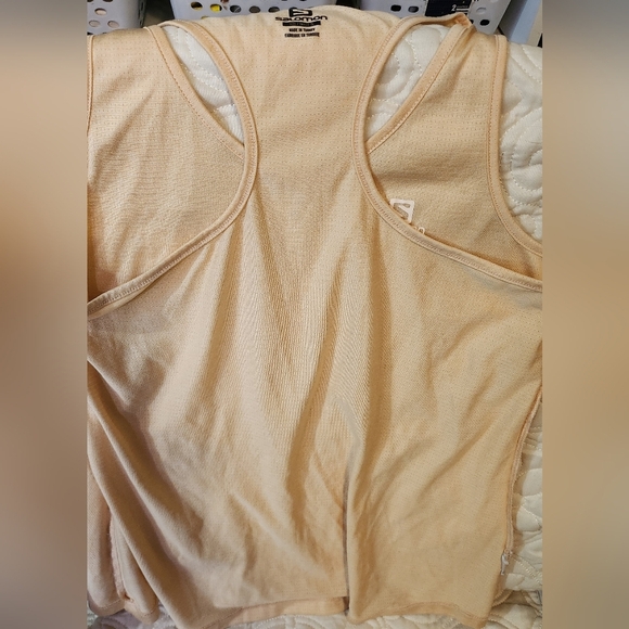 Salomon Women's Technical Tank Top Peach Size Small - Picture 6 of 7